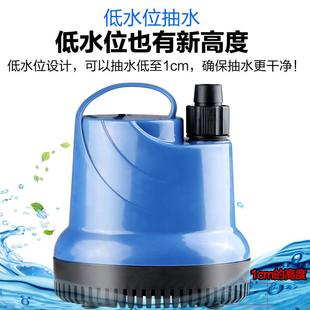 排污泵家用大流量家用鱼缸吸粪抽水浇花浇菜 静音220V小型潜水泵
