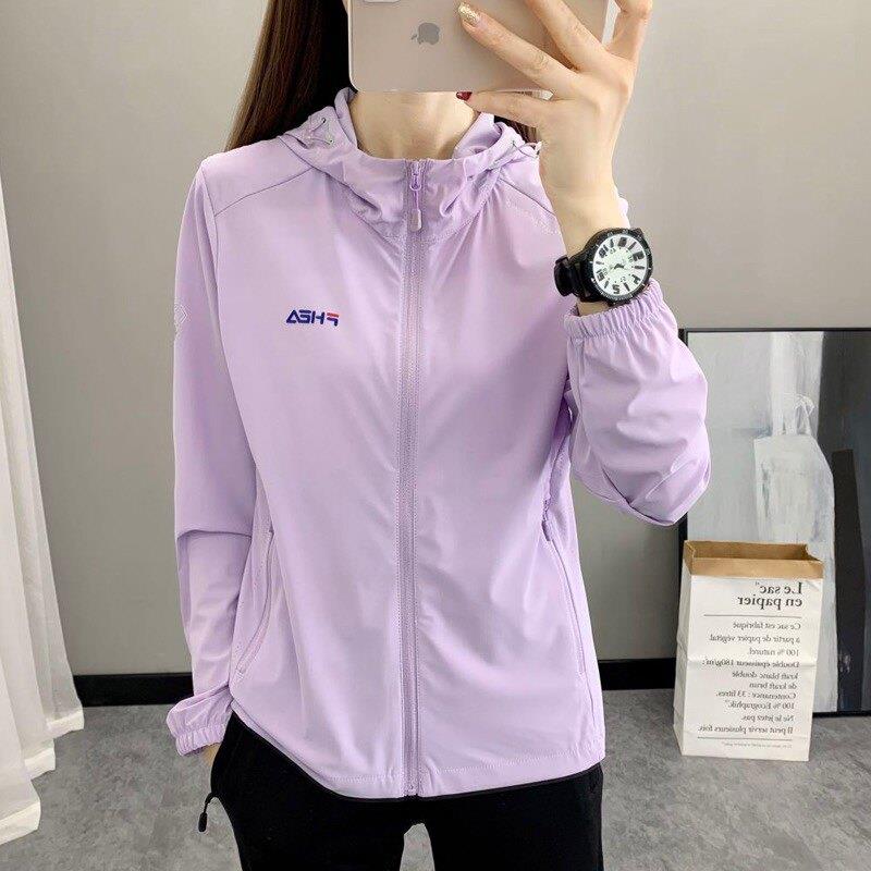 春夏季防晒衣女速干长袖冰丝防晒服轻薄透气皮肤衣抗UV外套