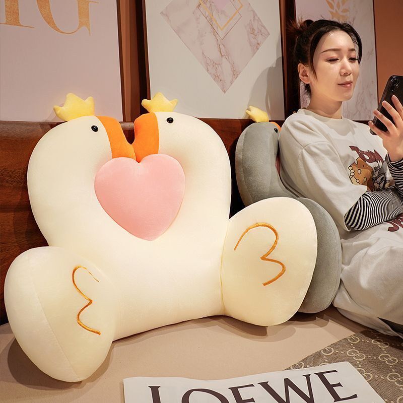 YIKEJIA床头软包大靠背沙发靠垫宿舍学生枕头床上看书床靠护腰垫