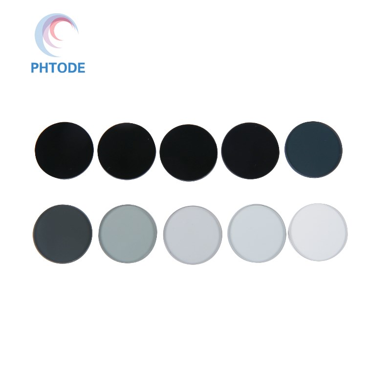 1064nm激光衰减片减光片吸收型灰玻璃0.9%1.2%直径41mm 直径100mm