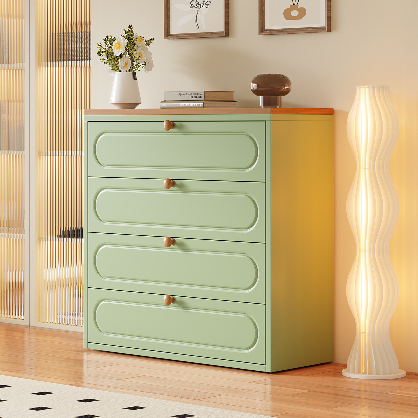 铁艺斗柜抽屉式收纳柜卧室大容量储物柜家用奶油风现代斗柜小矮柜,住宅家具,斗柜,淘宝优惠券,粉丝福利购,淘宝优惠卷