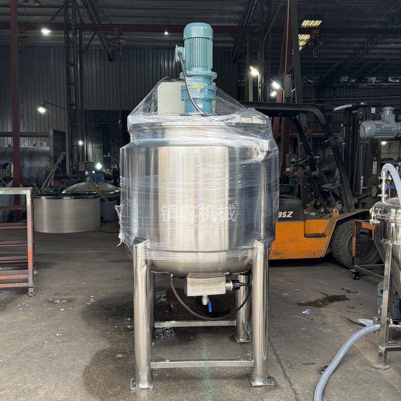 药膏软膏刮边刮底搅拌锅316不锈钢食品膏体搅拌锅高低速拌料桶