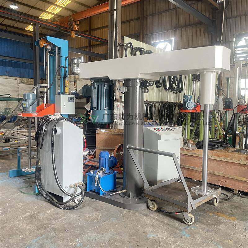 销售现货食品饮料搅拌设备液压升降高速分散机变频0-1440可调