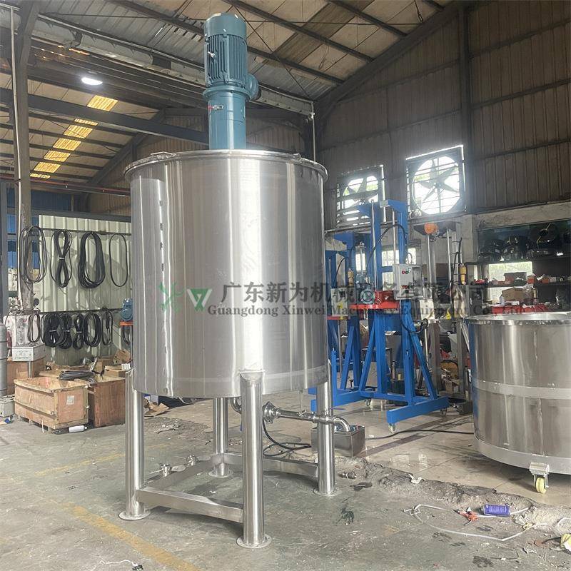 厂家生产不锈钢树脂搅拌桶胶水酒精搅拌罐带变频器速度可调