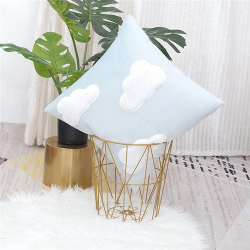 久怡 动物绣花抱枕 新款简约家居车用抱枕套 现货抱枕套美式