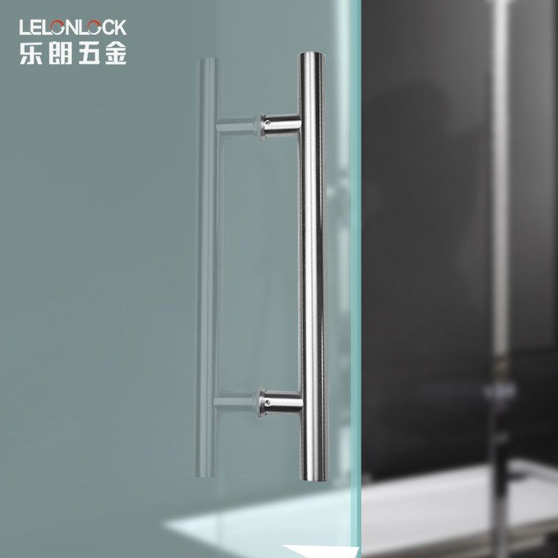 厂家不锈钢加厚H形玻璃门拉手玻璃门把手不锈钢304浴室门拉手