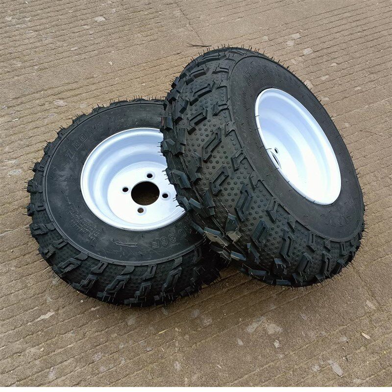 四轮沙滩摩托车配件 23x7-10 22X10-10寸轮胎100MM轮毂改装三轮车