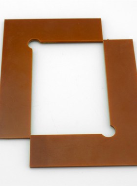 橘红色电木板零切  电木板零件 绝缘板零切CNC精密 现货