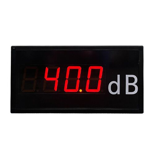 现货小区广场噪音分贝电子看板 声音传感器在线测接收模拟量信号