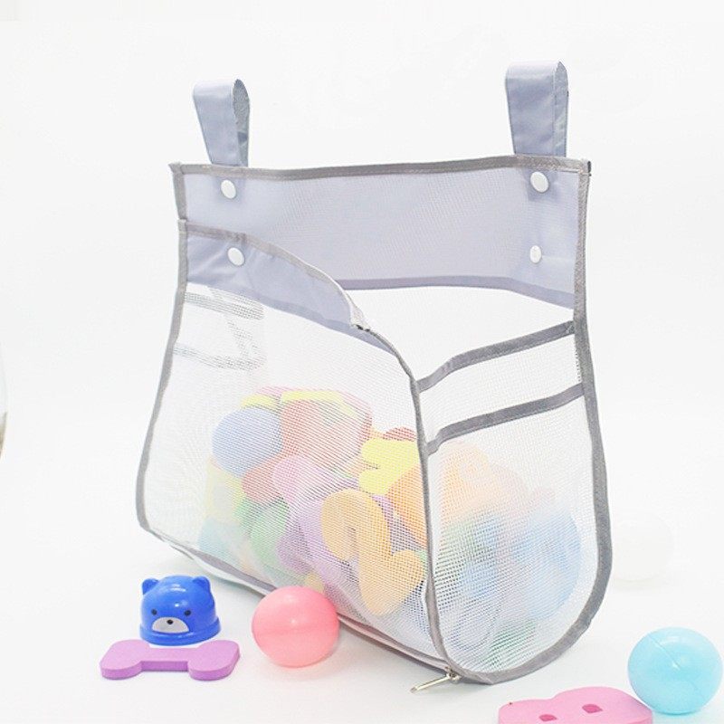 儿童浴室玩具收纳挂袋宝宝洗澡戏水海洋球收纳袋立体透气网袋白色,玩具/童车/益智/积木/模型,戏水/玩沙玩具,淘宝优惠券,粉丝福利购,淘宝优惠卷