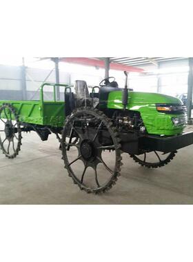 Seedling transport machinery 水旱两用自卸拉苗机 水稻运苗机