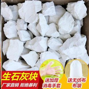 石灰块生生石灰粉家用室内房间除湿吸湿防潮粉防霉干燥剂消毒净水