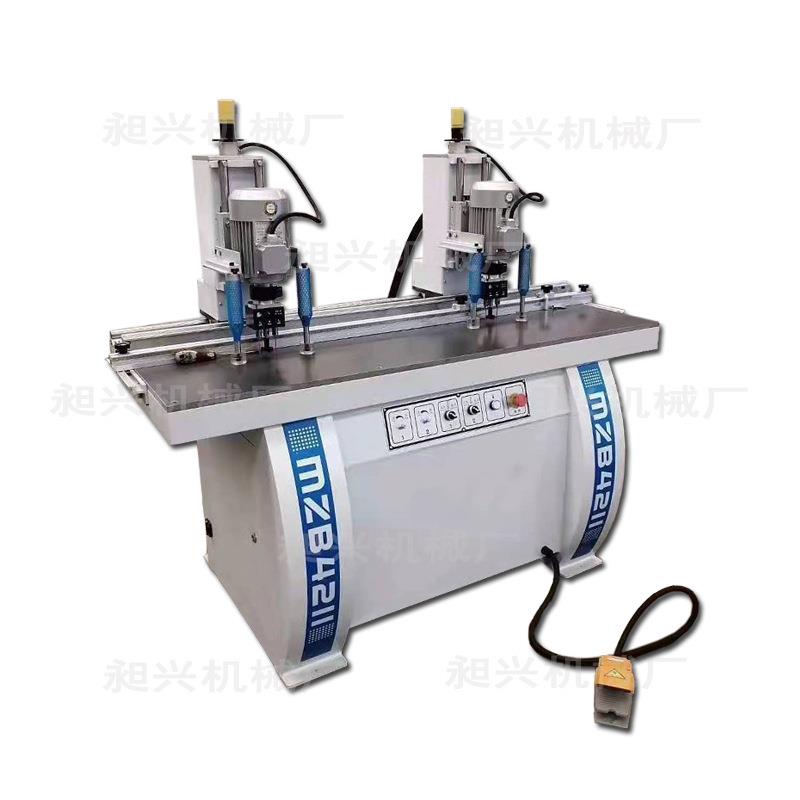 厂家直营双头铰链钻木工机械铰链钻多轴木工钻床电脑桌开孔机