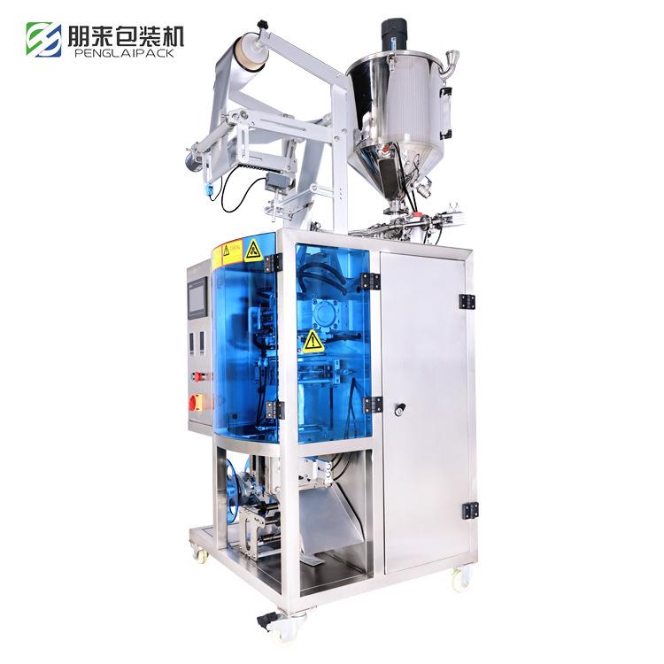 全自动液体包装机立式多功能食品酱料分装蓝莓复合饮料封口机
