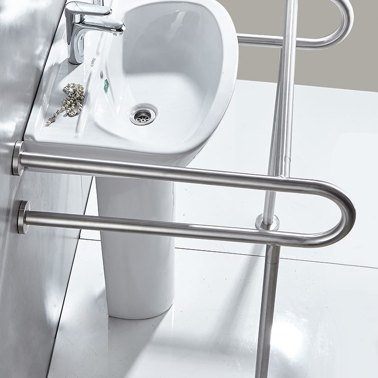 立柱盆430洗柱手扶手公厕残卫无安全盆不锈钢残疾人老人栏杆障碍