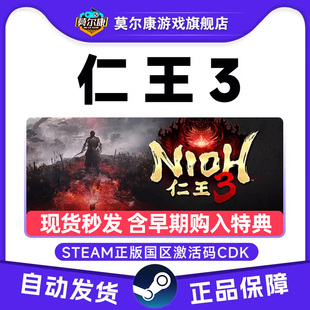 Steam 仁王3 Nioh 3 仁王3/现货秒发含预购奖励 国区激活码CDK