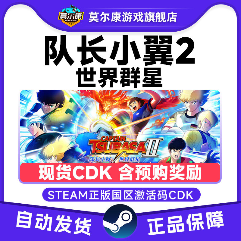 Steam队长小翼2世界群星CAPTAIN TSUBASA 2 国区激活码CDK PC游戏图片