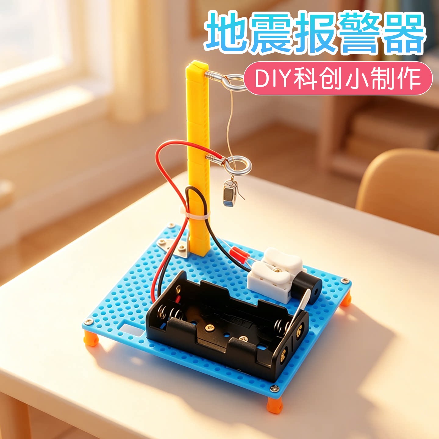 地震报警器科学启蒙实验科创制作