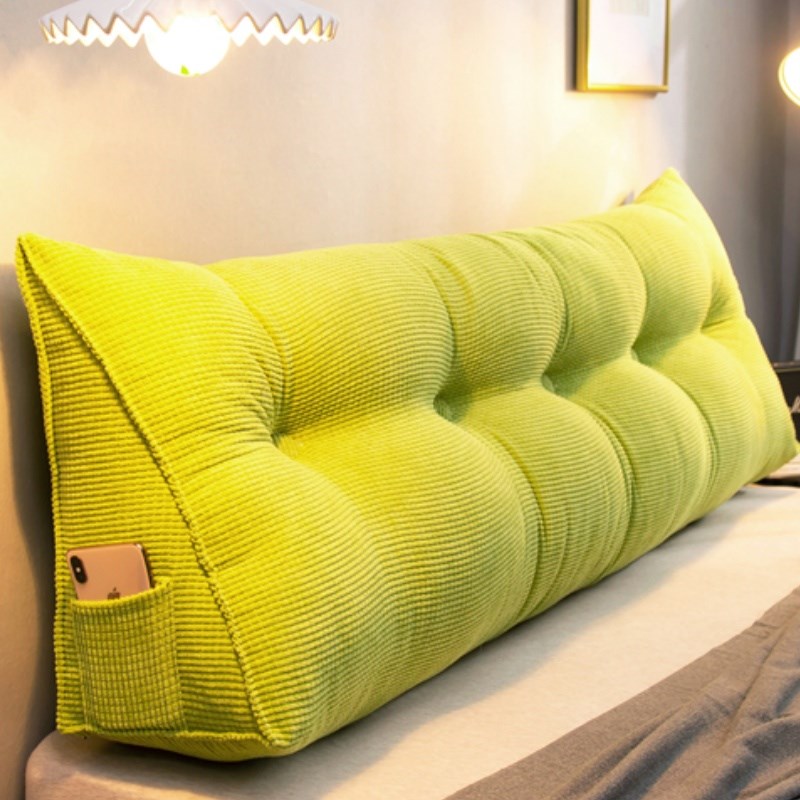 喜梦居北欧简约榻榻米床头软包三角C靠垫床上靠枕2025新款大靠背
