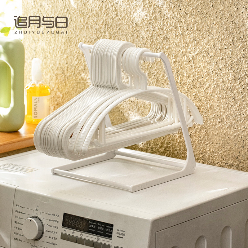 衣架收纳架落地式台面宿舍卧室z家用桌面衣架置物架分类衣架整理