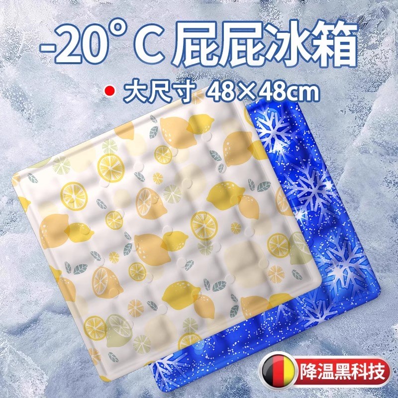 德国夏季冰垫办公室m坐垫学生汽车屁垫降温水床垫凝胶清凉枕垫天s