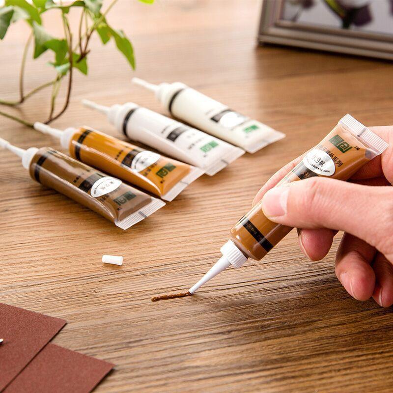 木门地板家具修补膏木器坑洞划痕补漆维修材料地脚线家具修补漆