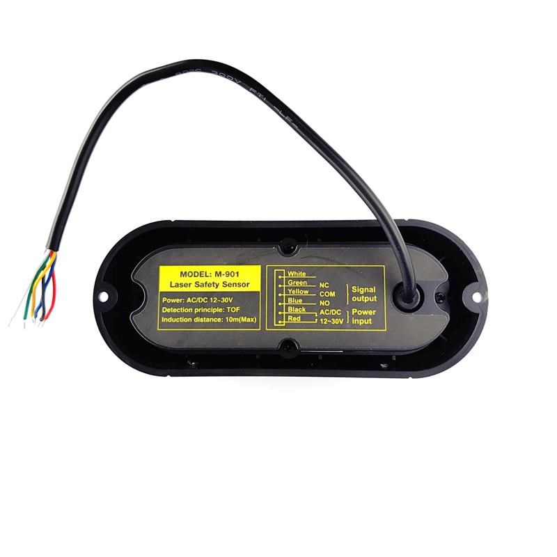 自动门激光防夹感应器可调感应距侧装E安全光线光栅M901可明暗装