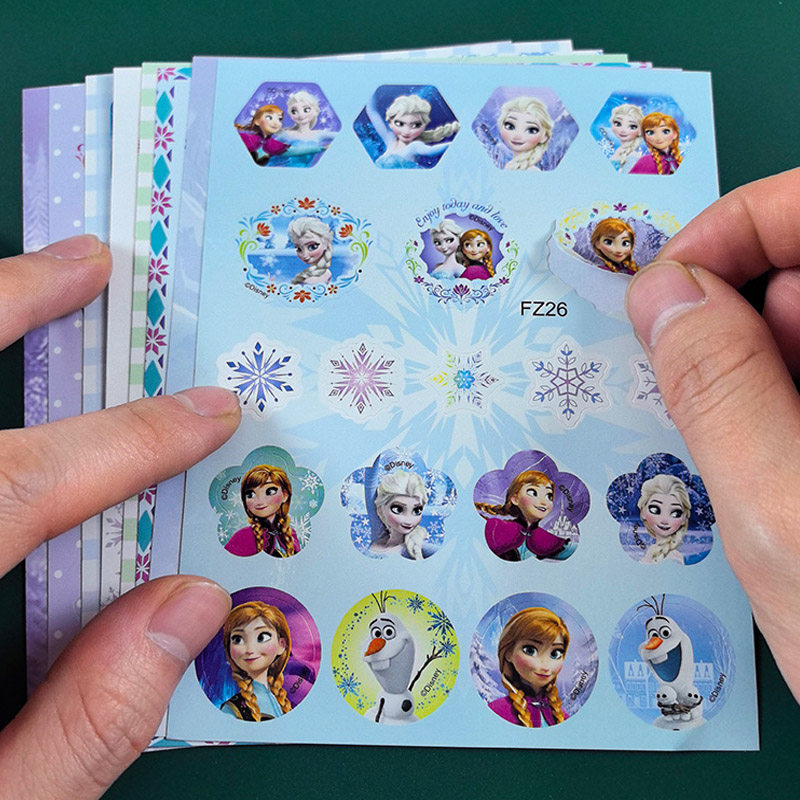 艾莎公主贴纸书儿童奖励贴贴画0到3到6岁2女孩迪士尼冰雪奇缘玩具,玩具/童车/益智/积木/模型,贴纸,淘宝优惠券,粉丝福利购,淘宝优惠卷
