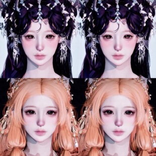 发2 蓁蓁 Jenny帕帕 燕云十六声捏脸女 端游手游通用