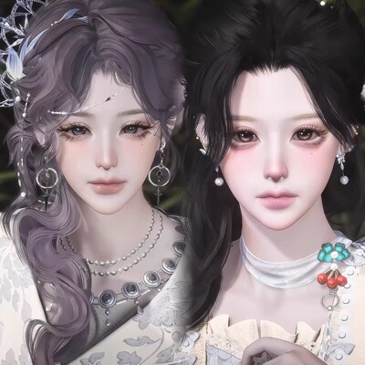 发2 茉 垂耳兔 欲揽yul 燕云十六声捏脸女 端游手游通用