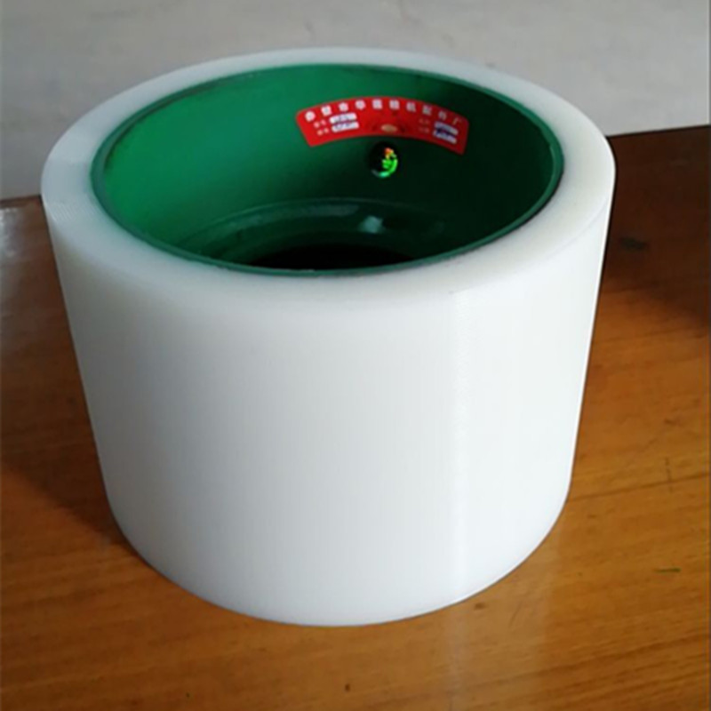 6寸152*224白色聚氨脂砻谷机胶辊/橡胶辊打米机专用砻谷胶辊胶轮