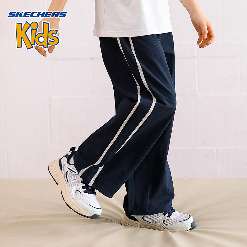 斯凯奇童装男女童运动裤速干26年春夏新款薄休闲长裤SkechersKids