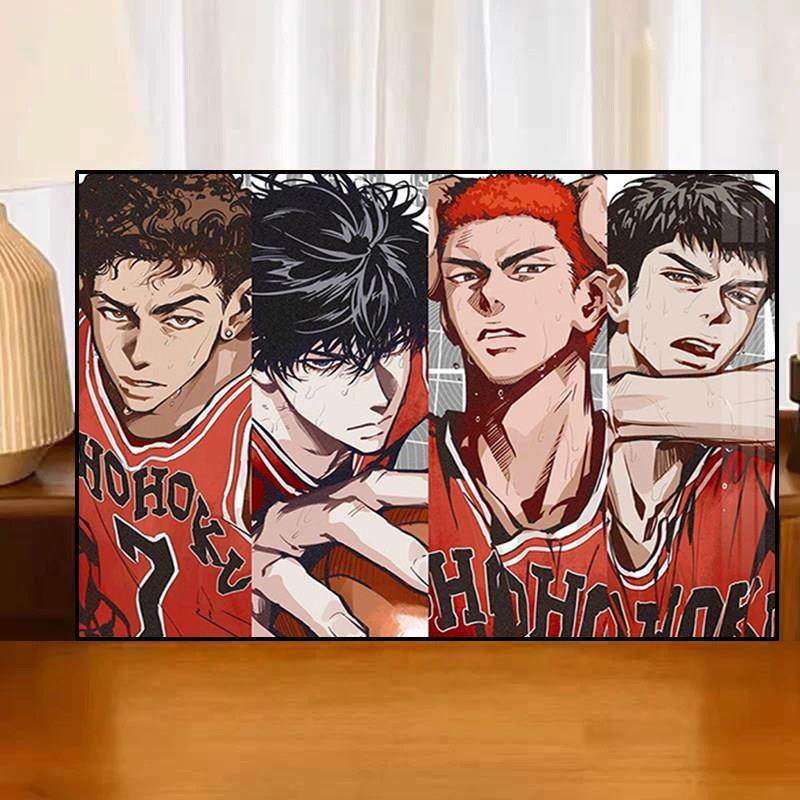 卡通钻石画2025新的手工贴纸灌篮大师客厅卧室5D点钻石十字绣满钻,居家布艺,钻石绣,淘宝优惠券,粉丝福利购,淘宝优惠卷