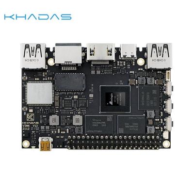 Khadas VIM4卡片电脑A311D2开源8核开发板支持 HDMI IN 4K @60fps