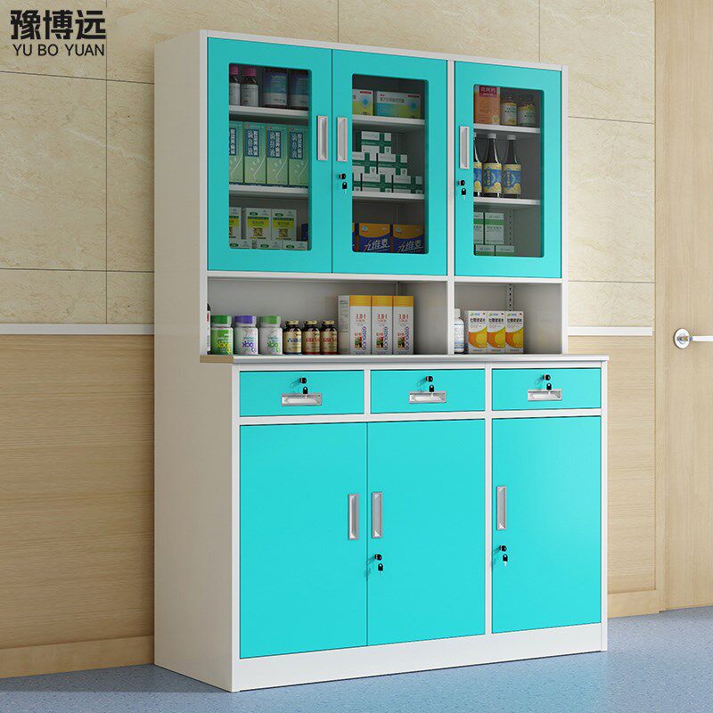 医院西药柜诊所配药柜卫生院医用不锈钢无菌器械柜治疗室医药橱柜