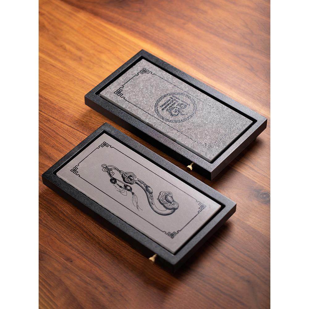 茶盘小客厅茶几彷黑金石小排水功夫茶具家用托盘日本干泡盘,餐饮具,茶盘,淘宝优惠券,粉丝福利购,淘宝优惠卷