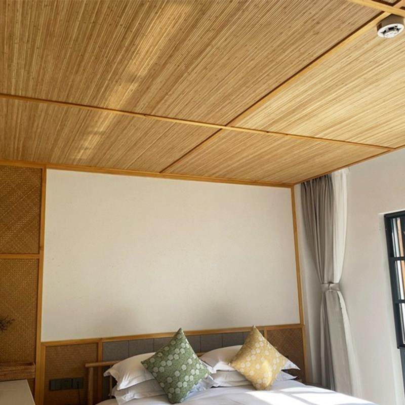 竹片竹帘竹席装修材料酒店民宿木屋餐厅茶楼吊顶背景墙面复古装饰,床上用品,竹席,淘宝优惠券,粉丝福利购,淘宝优惠卷