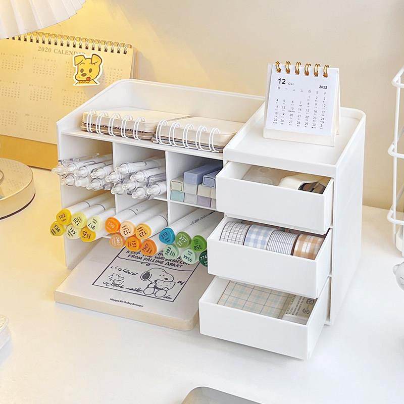 笔筒收纳盒桌面斜插式学生儿童文具马克笔整理盒办公室大容量笔架,收纳整理,桌面收纳盒,淘宝优惠券,粉丝福利购,淘宝优惠卷