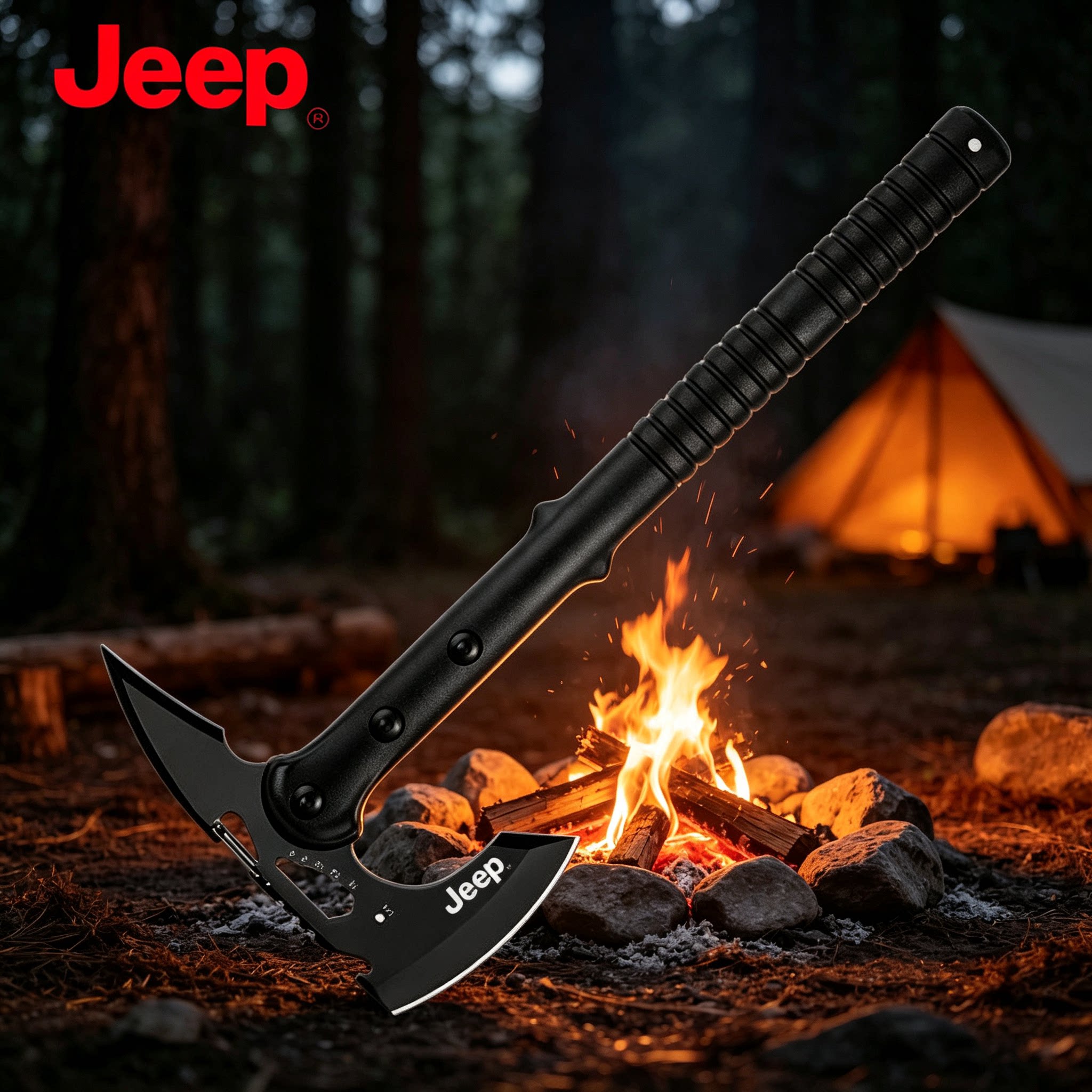 JEEP战术斧多功能开山刃防身斧头