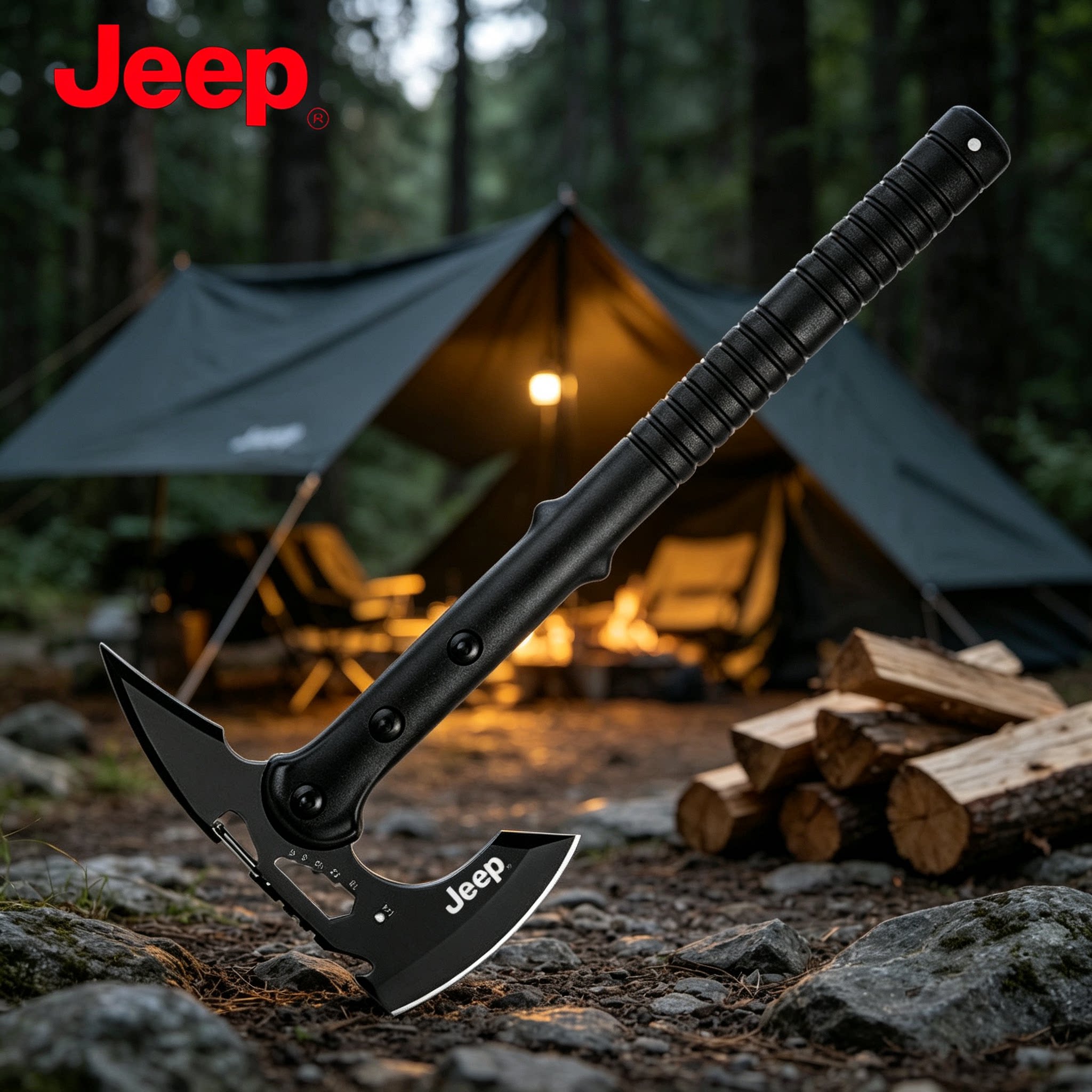 JEEP战术斧多功能开山刃防身斧头