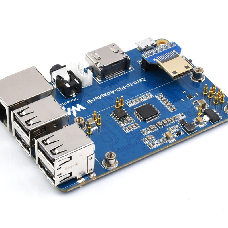 树莓派Zero 2 w转3B扩展板 Raspberry Pi 3 Model B/B+ 替代方案