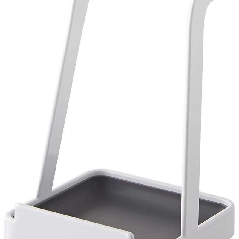 免打孔不锈钢多用途锅盖架整理架 简约厨房置地收纳架 厨房好帮手