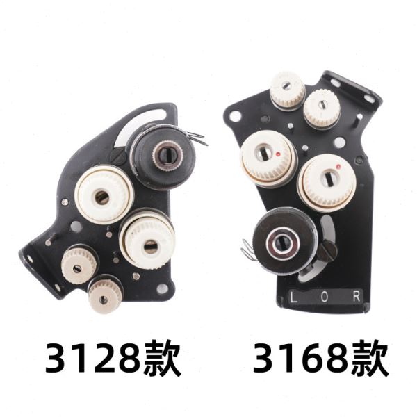 装机3128 3168夹线器组件 缝纫机双针夹线器  双针车夹线器过线器