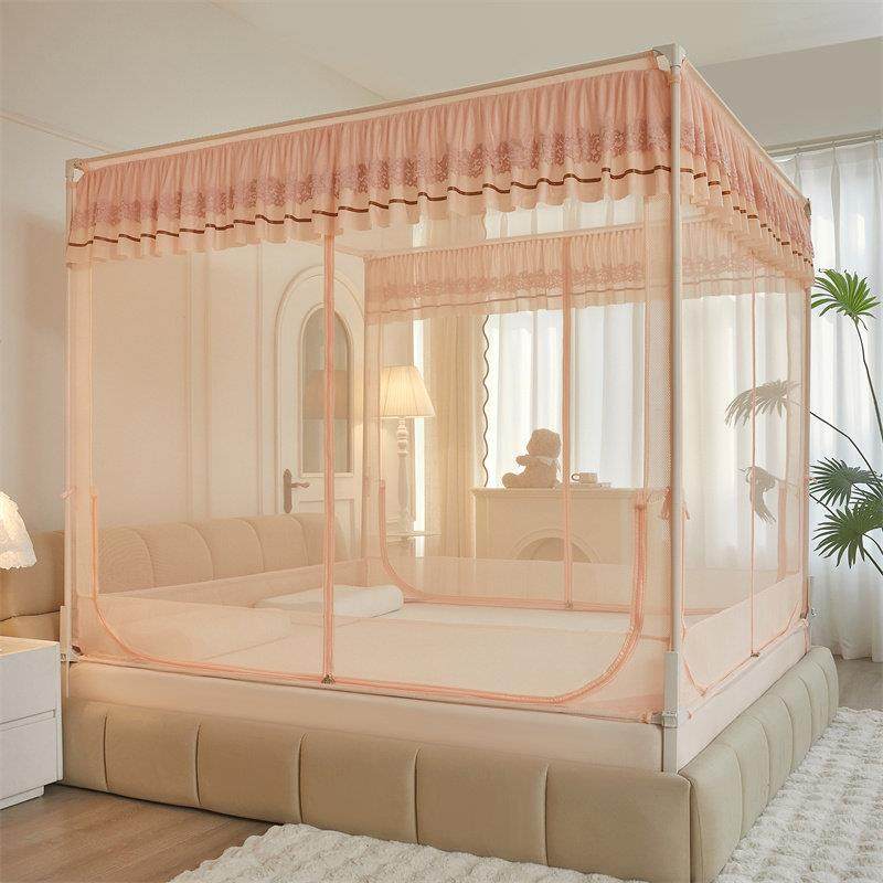 2025新款升降围栏级防摔蚊帐回底床笠全罩式婴儿童防止掉床蒙古包,床上用品,蚊帐,淘宝优惠券,粉丝福利购,淘宝优惠卷