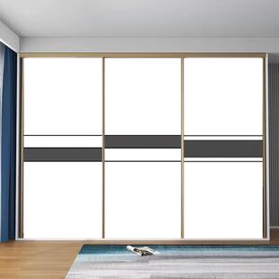 衣柜贴纸翻新自粘衣橱玻璃门推拉门柜子柜门移门美化翻新改造贴画