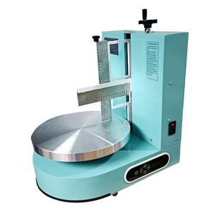 供应家用小型全自动蛋糕抹胚机蛋糕店抹奶油机器蛋糕胚现货