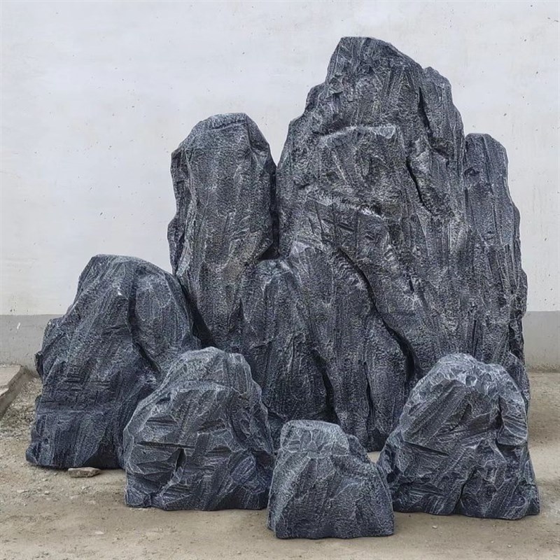 可定制泡沫仿真假石头道具假山模型造景装饰雕刻舞台演出橱窗影视