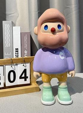 潮玩Farmer bob男友落地大摆件网红小公仔卡通乔迁存钱罐家居客厅