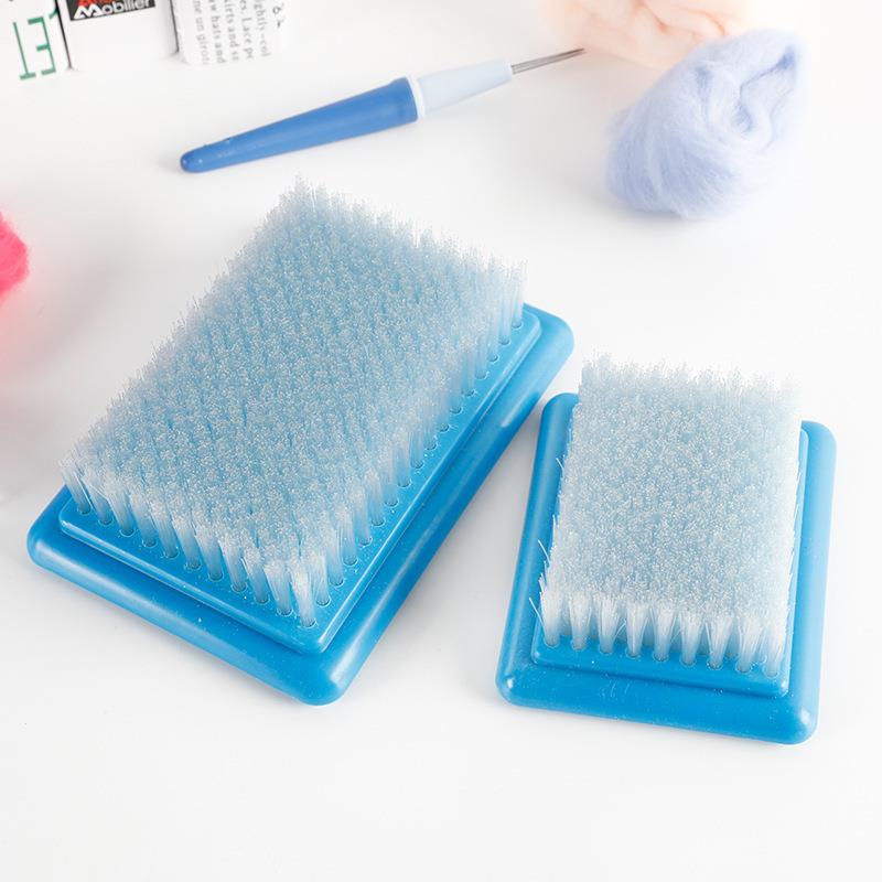 羊毛毡戳戳乐专用底刷工作台毛DIY手工垫手工垫针毡戳戳绣工具刷