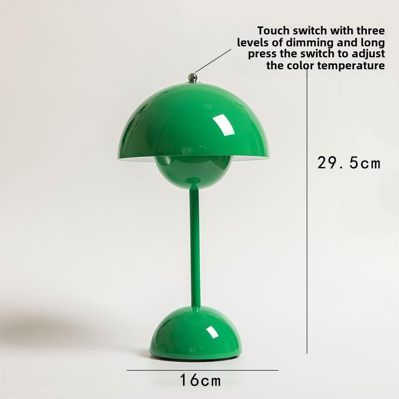 花苞台灯VP9出口品质充电夜灯装饰摆件北欧设计师床头灯